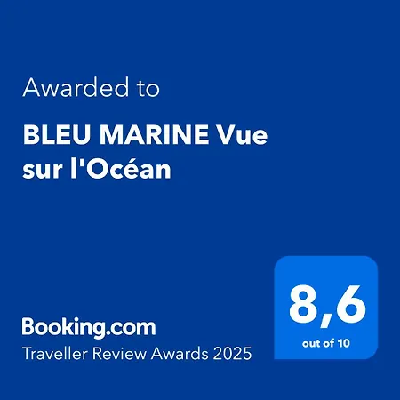 Bleu Marine Vue Sur L'ocean Apartment *